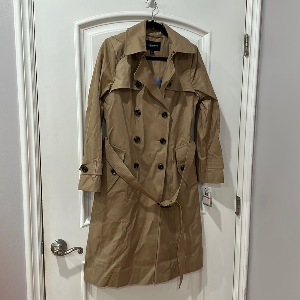 London Fog Collection trench coat size S